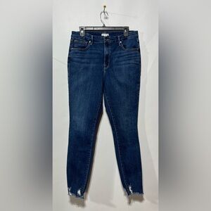 Good American High Rise Skinny Jeans Size 15 Inseam 29”‎